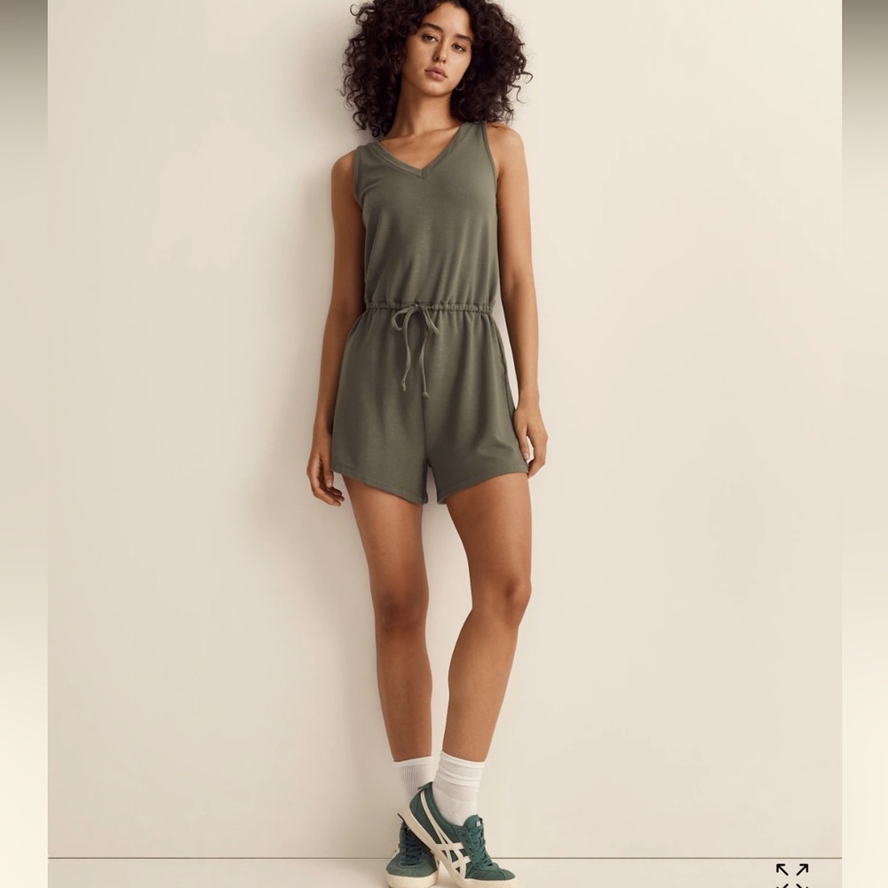 Madewell Drawstring Romper - Picture 5 of 7